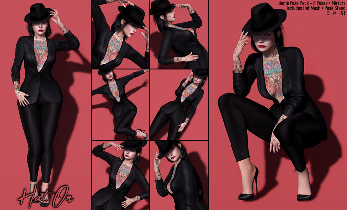 [piXit] Hat On Pose Pack