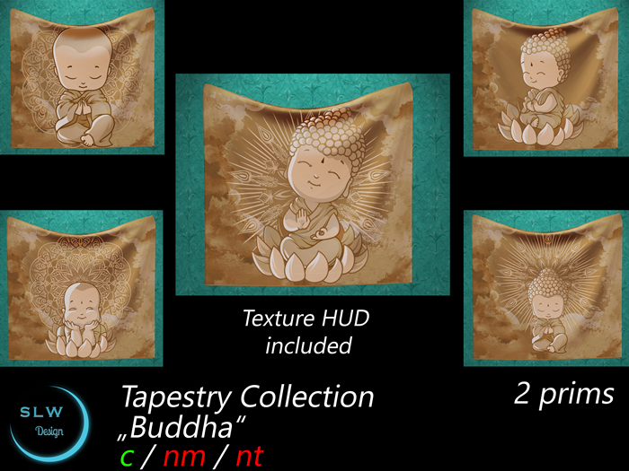 SLW Design - Tapestry Collection Buddha