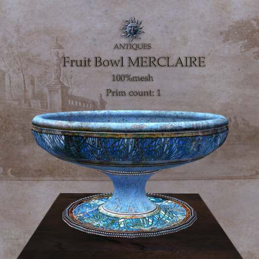 Antiques*FruitBowlMERCLAIRE