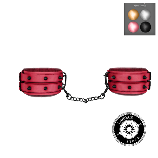 Deviant Doll - Anklecuffs Red (BOXED)