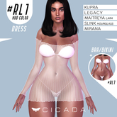 CICADA - Taranee dress (White) #RL1