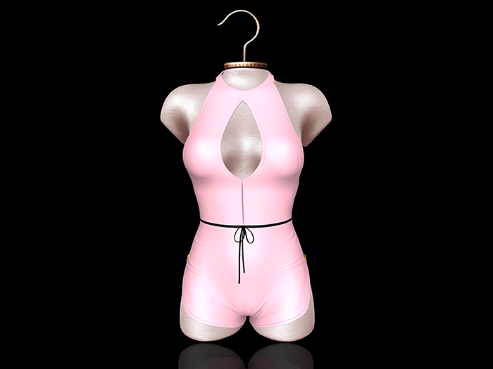 MINJU // Ae-Ri - Halter Overall Pink