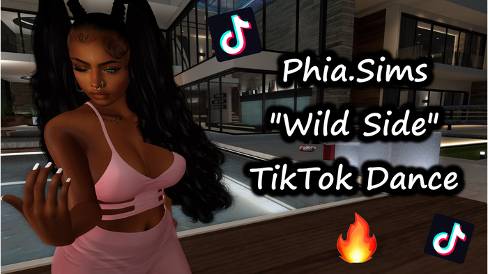 Phia.Sims Wild Side TikTok Dance Animation