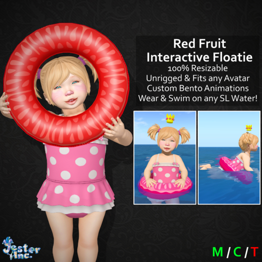 [Jester Inc.] Red Fruit Floatie!