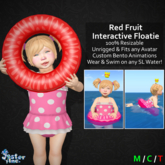 [Jester Inc.] Red Fruit Floatie!