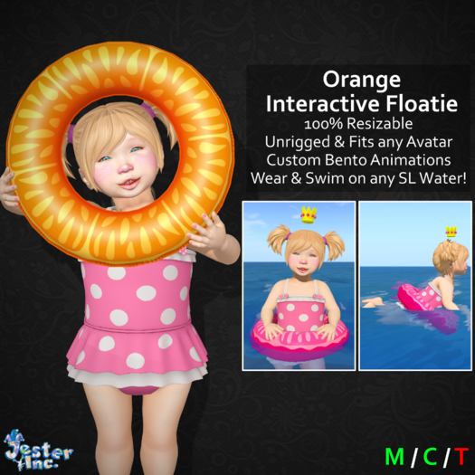[Jester Inc.] Orange Floatie!