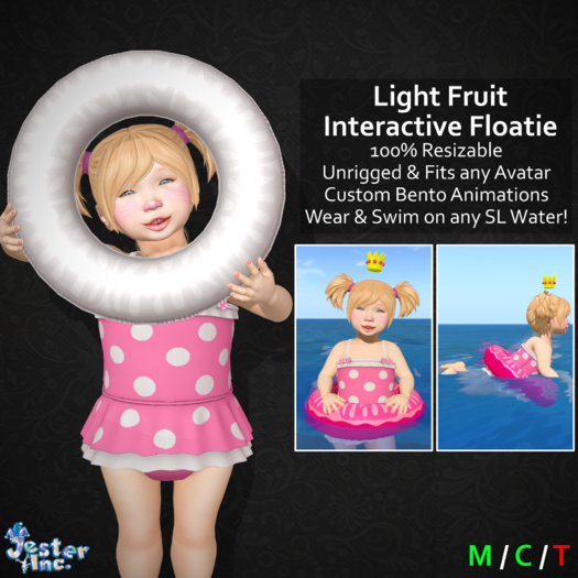 [Jester Inc.] Light Fruit Floatie!