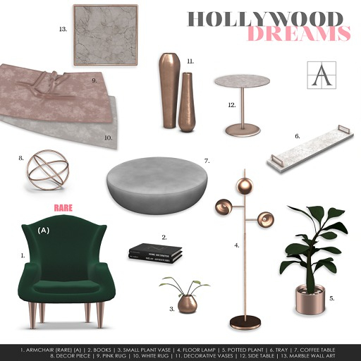 Architect. Hollywood Dreams Armchair (RARE)