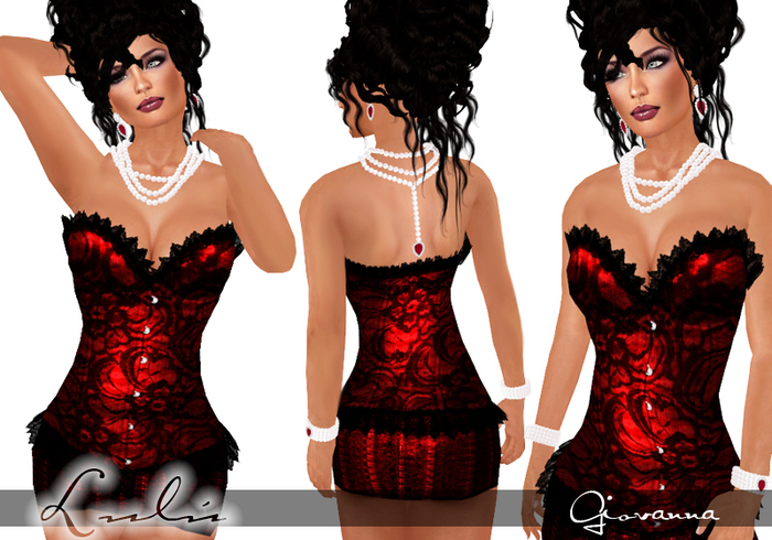 ~Lulu~ Giovanna corset outfit