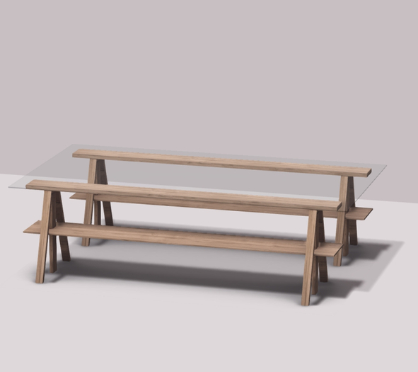 Scarlet Creative Mountain Lodge Table