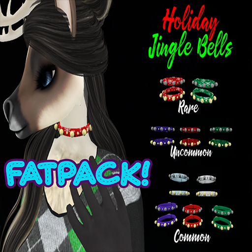 ~FF~ Holiday Jingle Collars FATPACK
