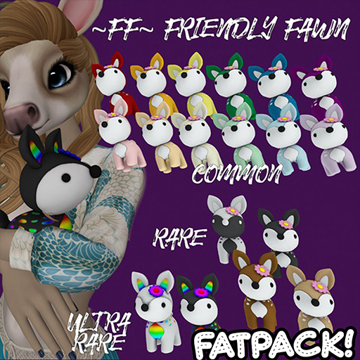 ~FF~ Friendly Fawn Plush FATPACK