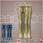 Baiastice_Maya Denim Pants-Olive