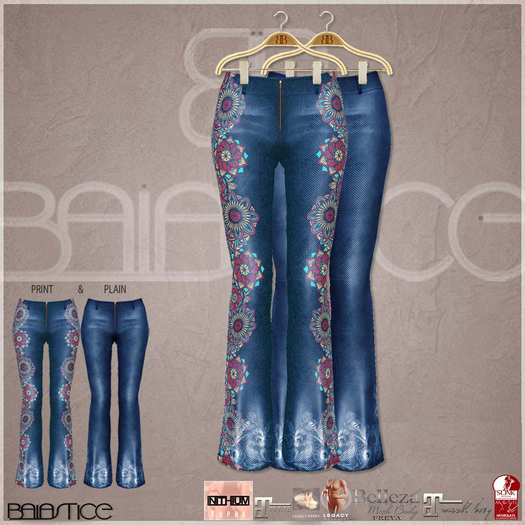Baiastice_Maya Denim Pants-Blue
