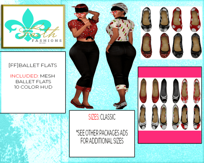 [FF]Ballet Flats CLASSIC v1.2 HUD Delivery