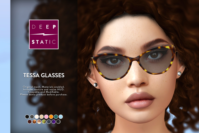 Tessa Glasses by DEEP STATIC