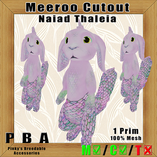 Meeroo Cutout Naiad Thaleia