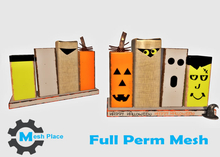 Mesh Place - Little Monsters Halloween Shelf - Full Perm Mesh