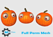 Mesh Place - Halloween Cute Pumpkins Pack - Full Perm Mesh