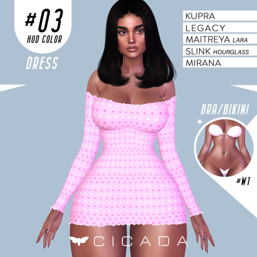 CICADA - Taranee Dress #O3