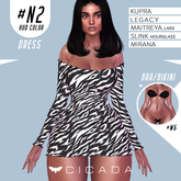 CICADA - Taranee Dress #N2 for Kupra, Legacy, Maitreya ,Slink, Mirana