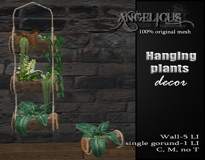 ::ANGELICUS :: Hangine plant  decor