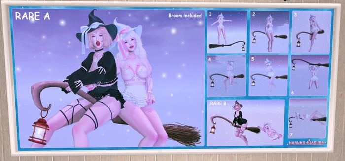Haruno*Sakura= Witch's  Broom Seasons Gacha #3