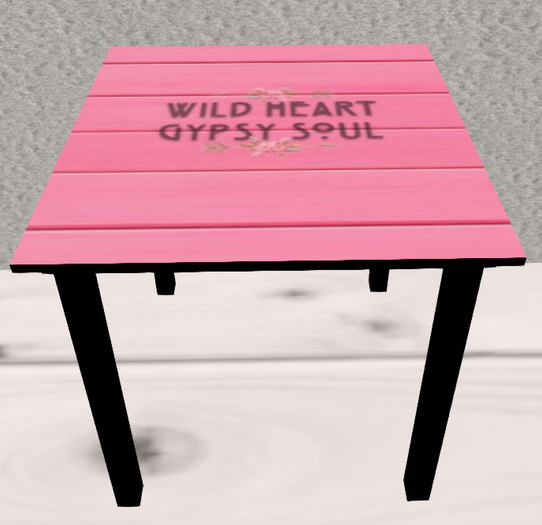 Wild Heart Small Table