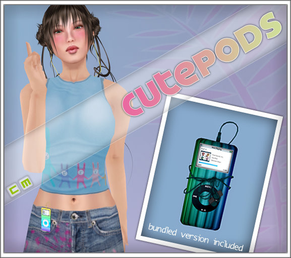 *Zanzo* CutePod (Aquatic Glow)