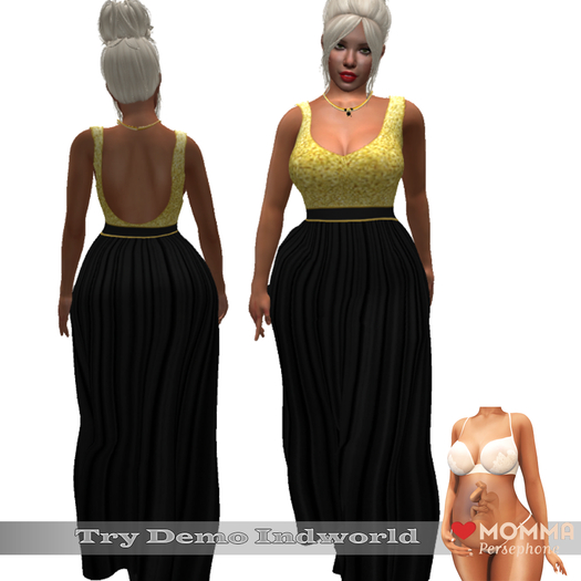 !!! Revna !!! Black Anna Long Formal Dress LoveMomma