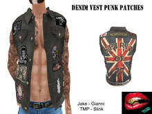 DENIM VEST PUNK PATCHES (DEMO) update