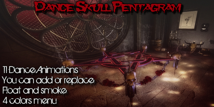 W.S Dance Skull Pentagram