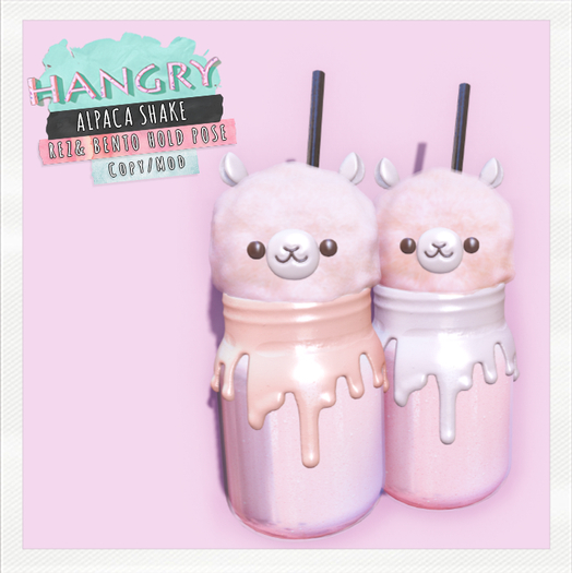 Hangry - Alpaca Shake - Peach