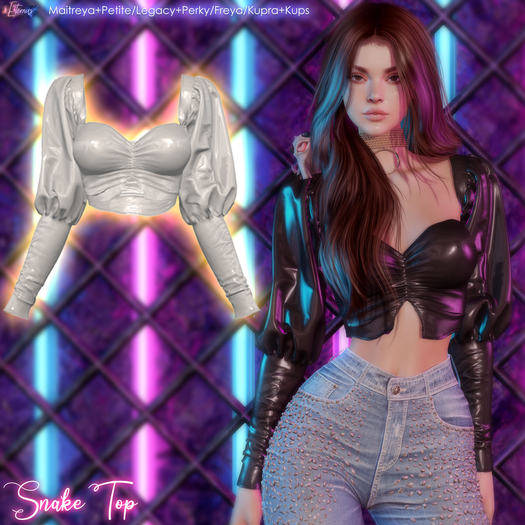 [Eternus] Snake Top White