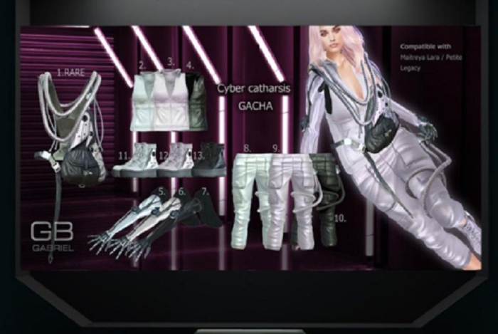 1.::GB:: Cyber catharsis Cord bag (F) RARE