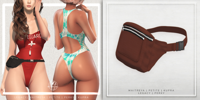 [Aleutia] Bae Fanny Pack - Rust