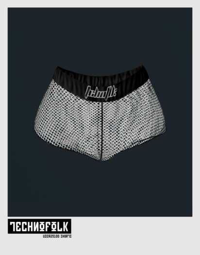 TECHNOFOLK_USER29100 SHORTS WHITE.