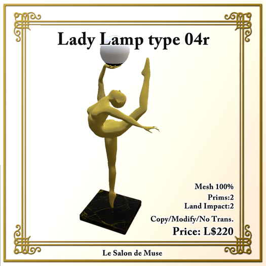 Lady Lamp type 04 Right