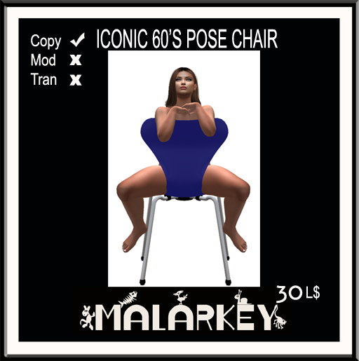Iconic 1960's Pose Chair