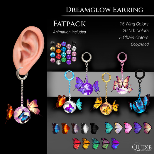QUIXE - Dreamglow Earring FATPACK