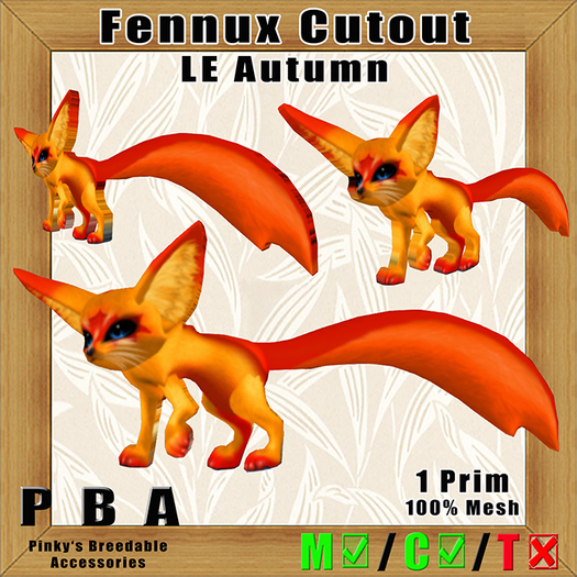 Fennux Cutout LE Autumn, Nov 2014