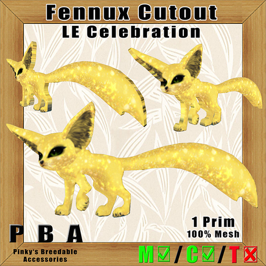 Fennux Cutout LE Celebration, Jan 21