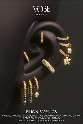 VOBE - Bilion Earrings Fatpack
