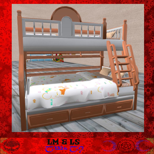 children's double bed mix + HUD 4 colors (Valentine's Day promo)