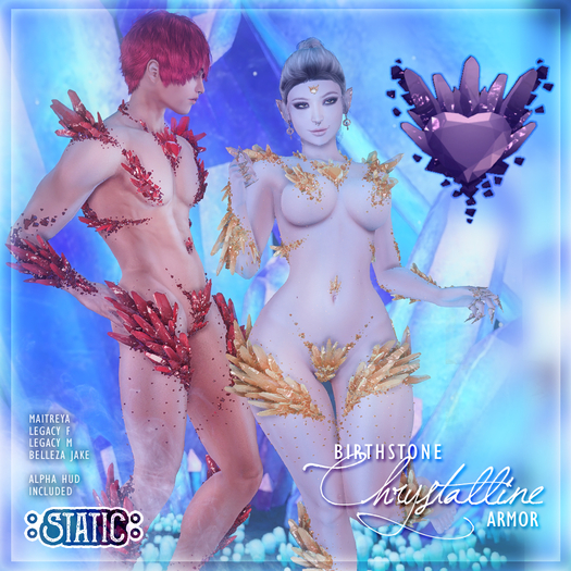 ::Static:: Chrystalline Armor (Amethyst)
