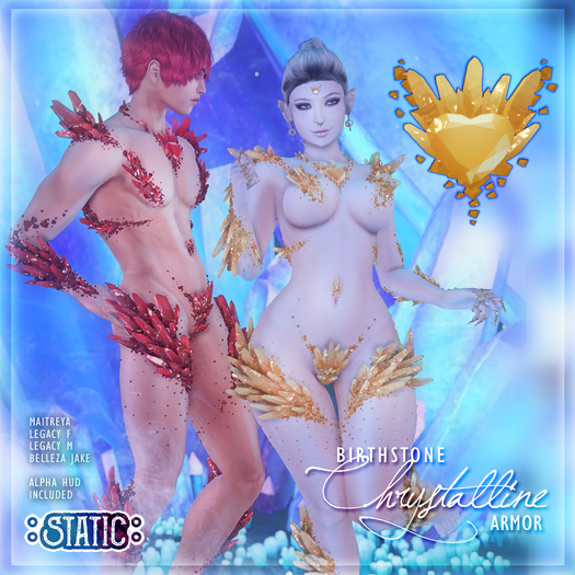 ::Static:: Chrystalline Armor (Citrine)