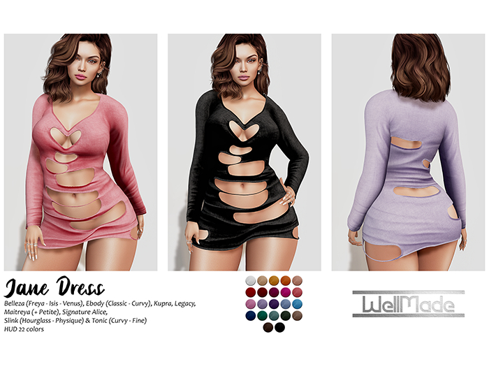 [WellMade] Jane Dress