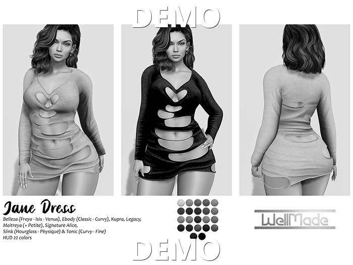 [WellMade] Jane Dress DEMO