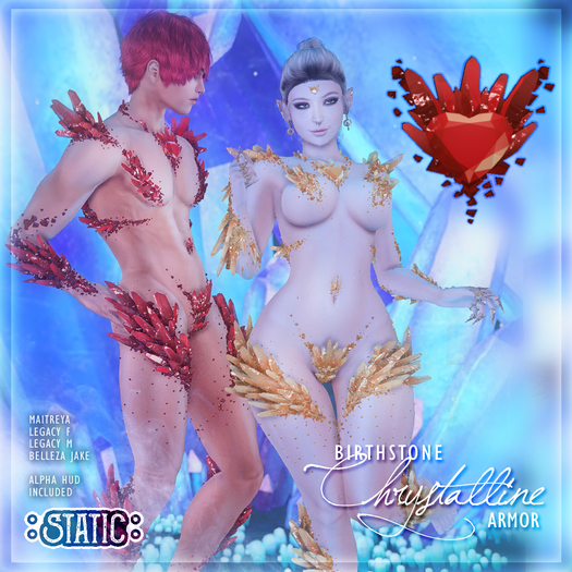 ::Static:: Chrystalline Armor (Ruby)