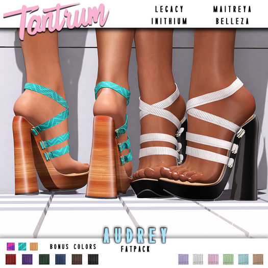 Tantrum - Audrey Heels - Fatpack 